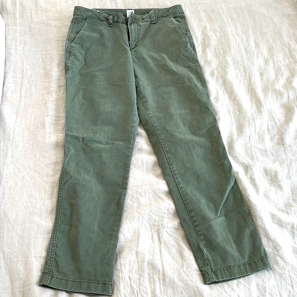 Gap green chinos